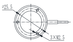 微型压力传感器CAZF-Y31.8尺寸图2