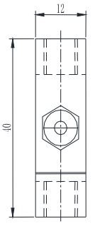 S型拉压力传感器CAZF-LS40尺寸图2